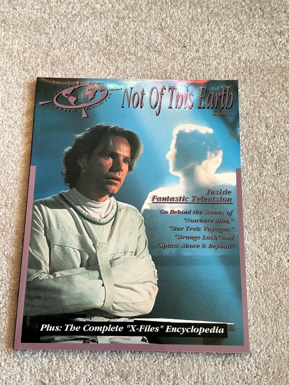 Not Of This Earth Magazine X-Files Encyclopedia Star Trek Voyager Nowhere Man